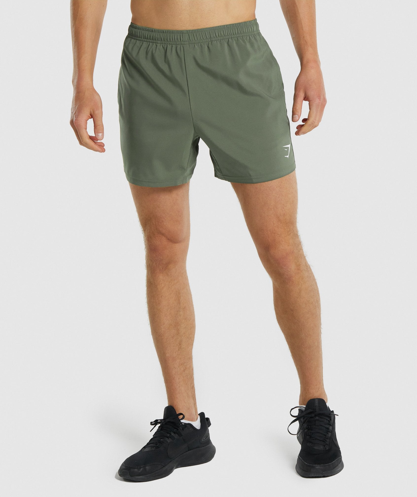 Pantalones Cortos Gymshark Arrival 5" Hombre Verde | 9642015-RD