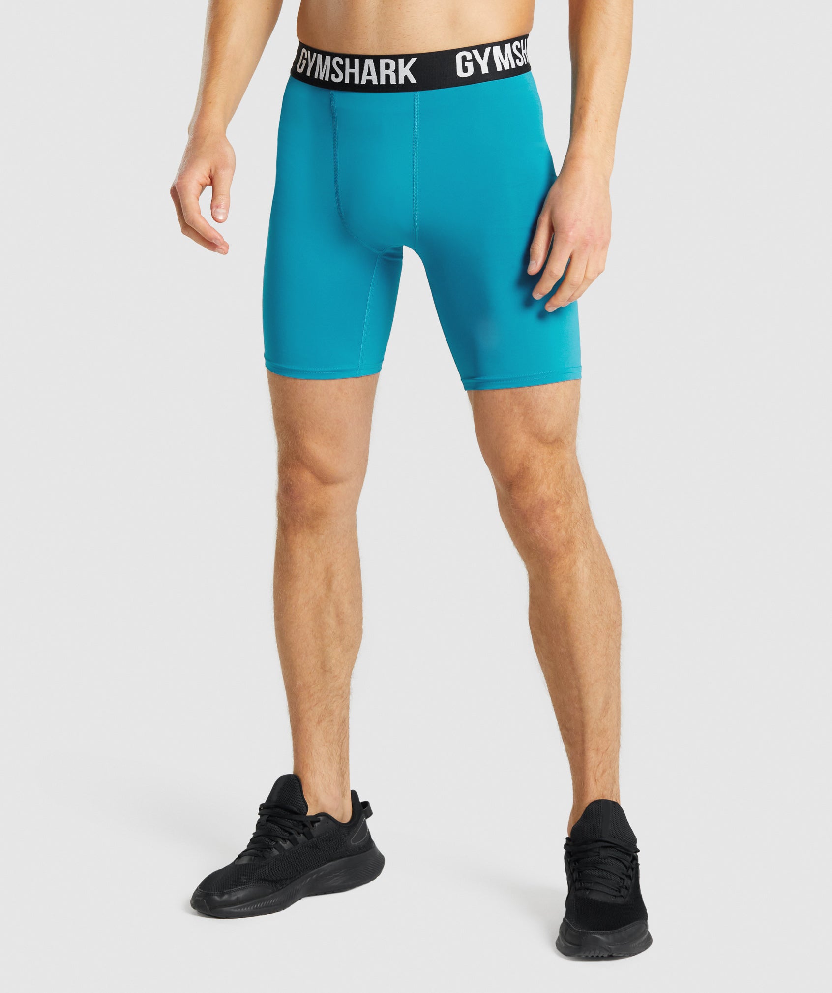 Pantalones Cortos Gymshark Element Baselayer Hombre Azules | 6318025-KL