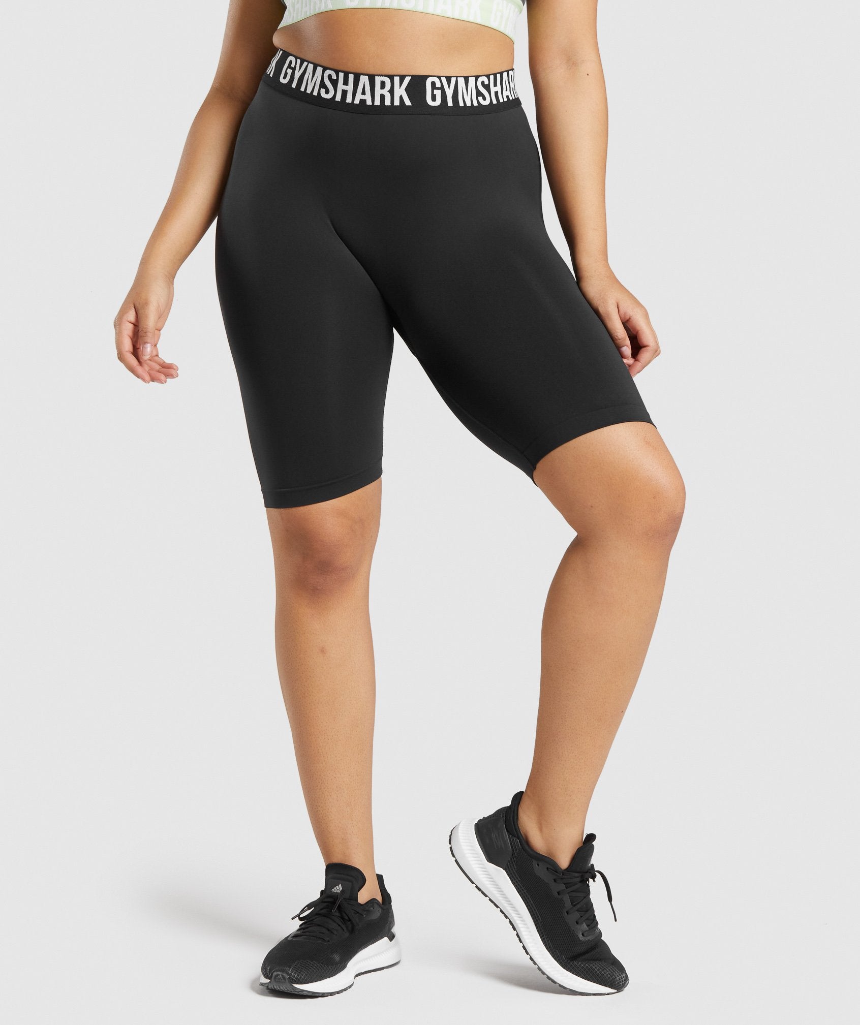 Pantalones Cortos Gymshark Fit Seamless Cycling Mujer Negras | 7059834-TK