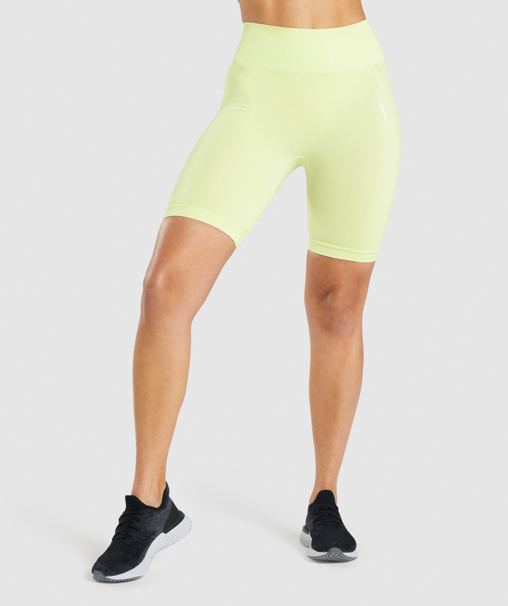 Pantalones Cortos Gymshark Flex Cycling Mujer Verde Claro | 3147205-CK