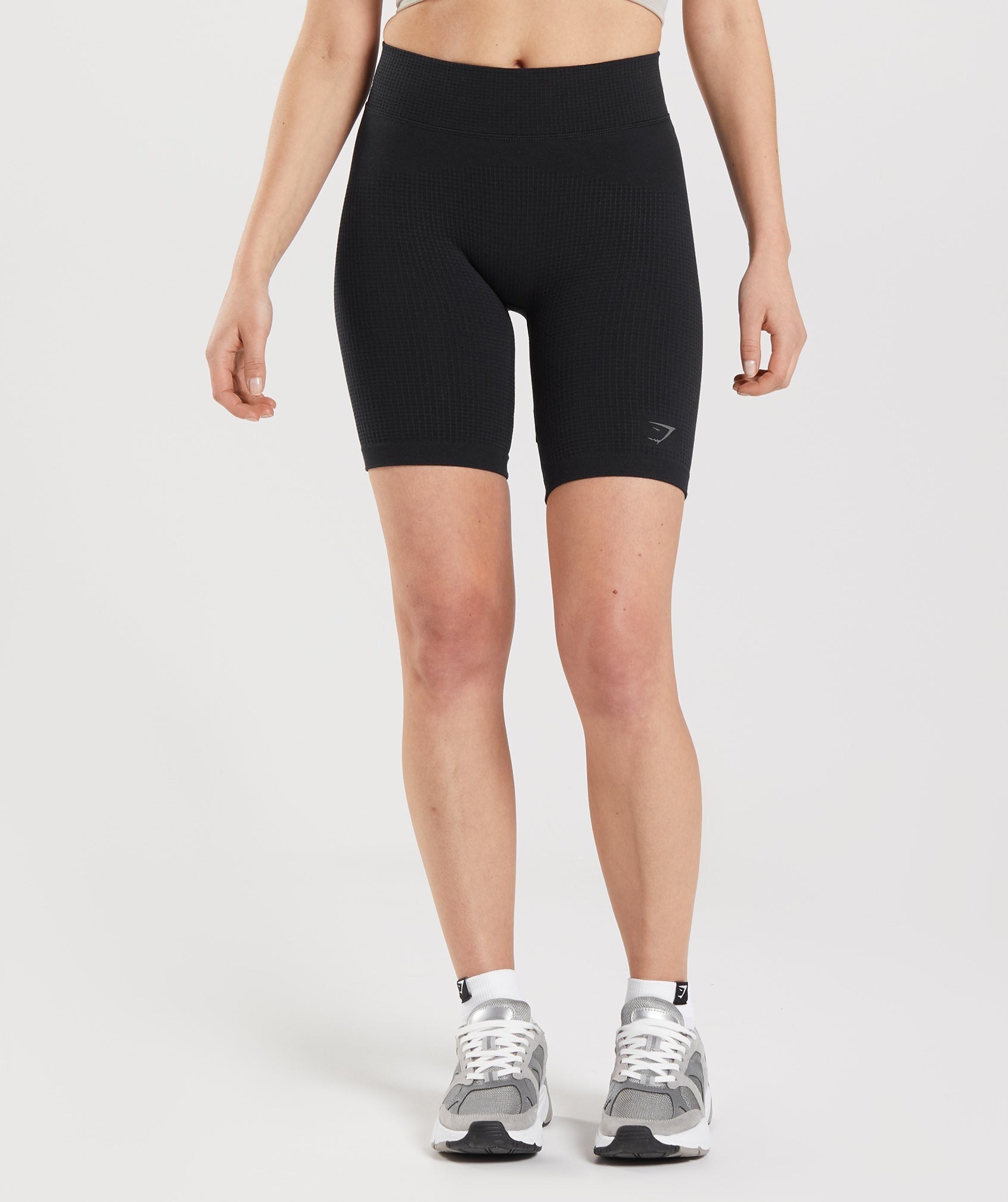 Pantalones Cortos Gymshark Pause Seamless Cycling Mujer Negras | 9752086-LY