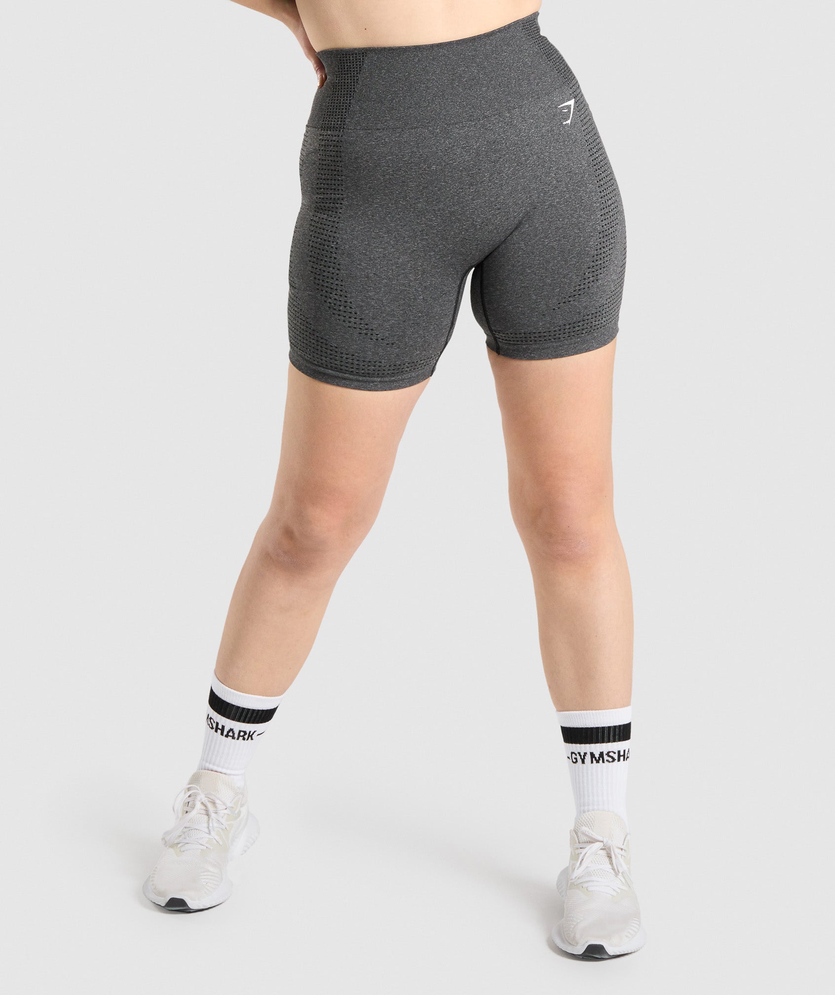 Pantalones Cortos Gymshark Vital Seamless 2.0 Mujer Gris | 5713240-IC