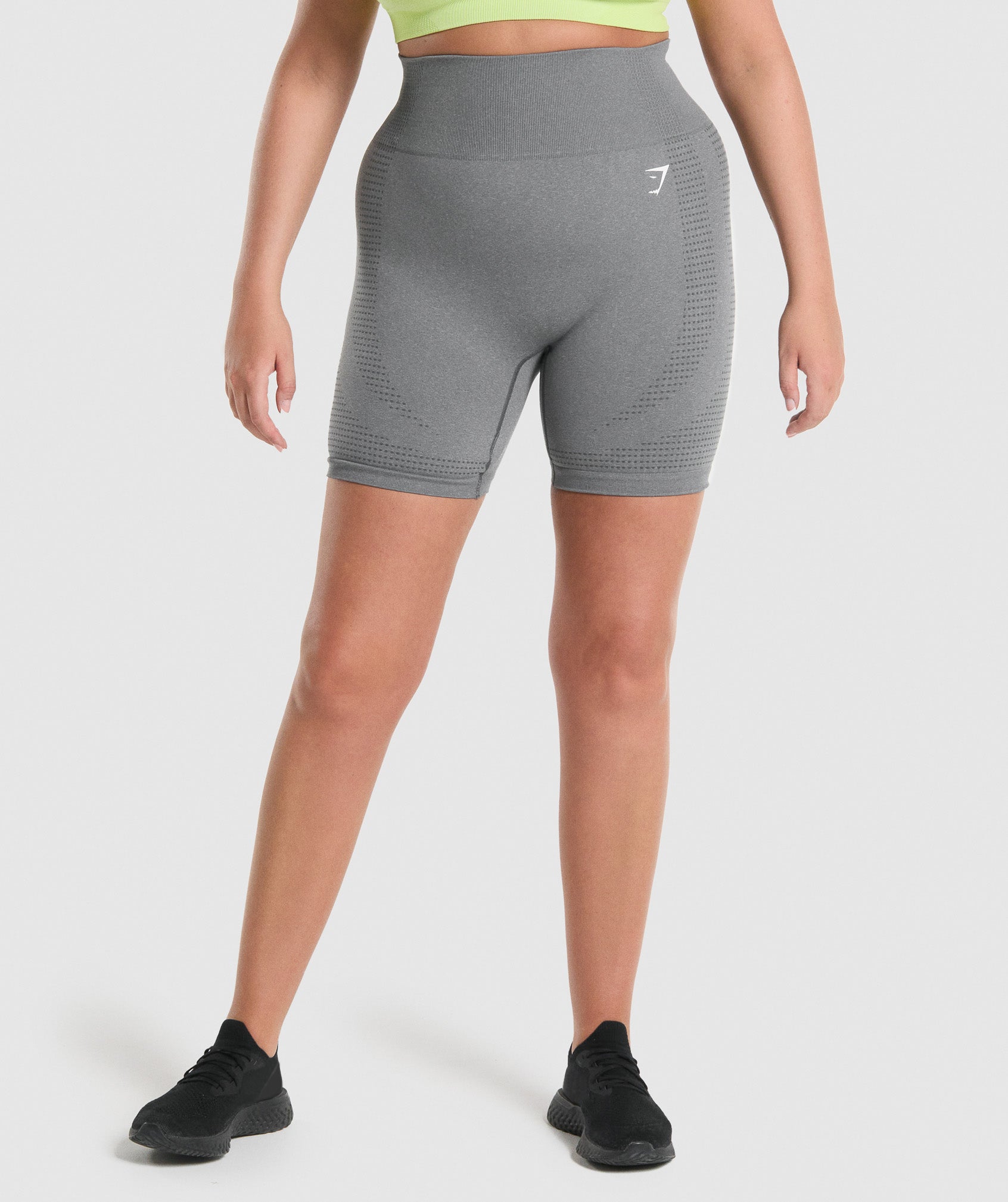 Pantalones Cortos Gymshark Vital Seamless 2.0 Mujer Gris | 9061584-RP