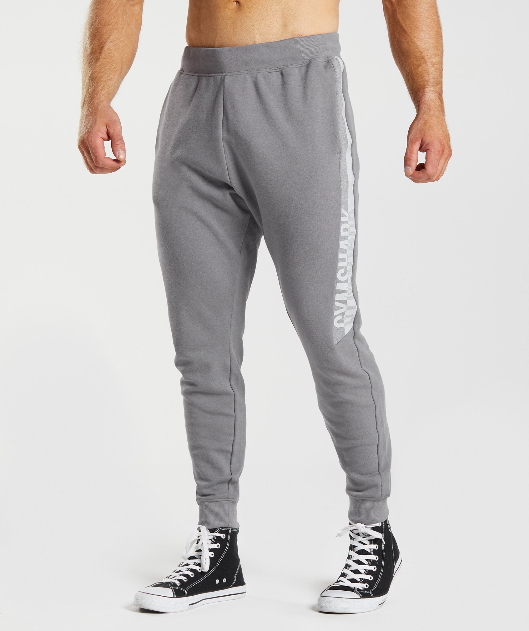 Pantalones Jogger Gymshark Bold React Hombre Gris | 3584692-FR