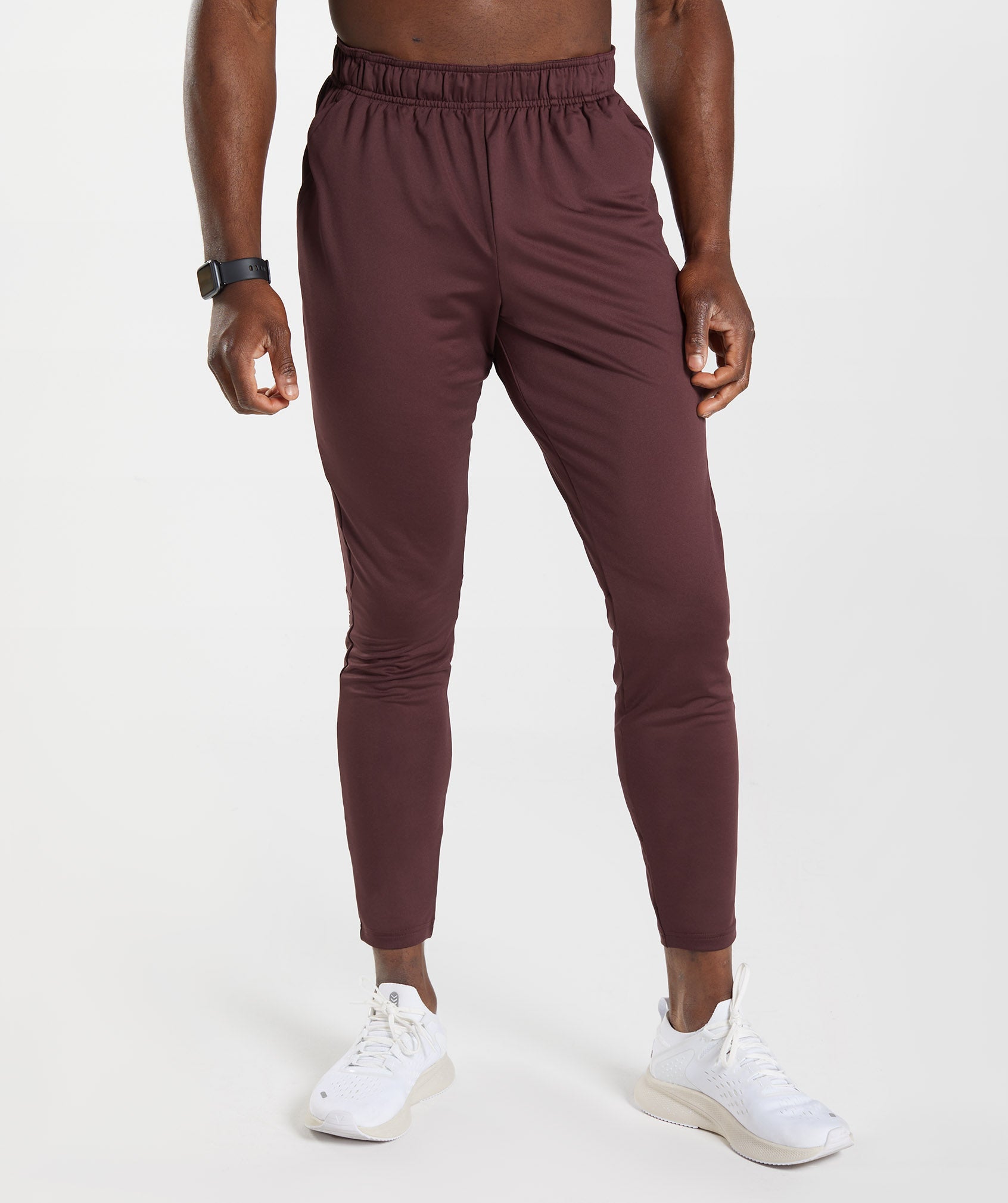 Pantalones Jogger Gymshark Deporte Hombre Burdeos | 3104627-FR