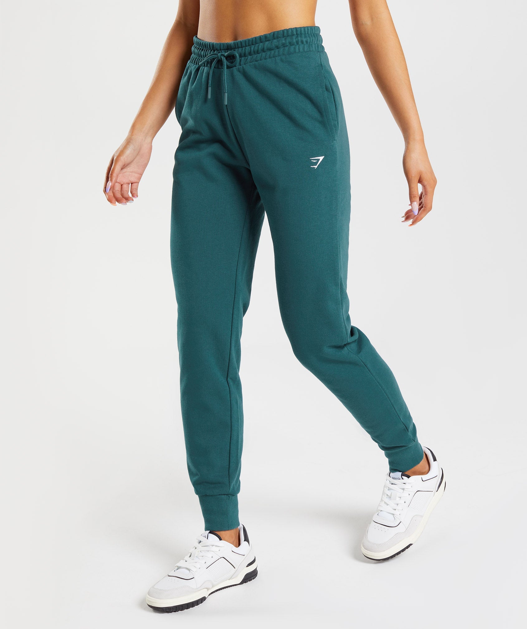 Pantalones Jogger Gymshark Entrenamiento Mujer Turquesa | 3721548-PU