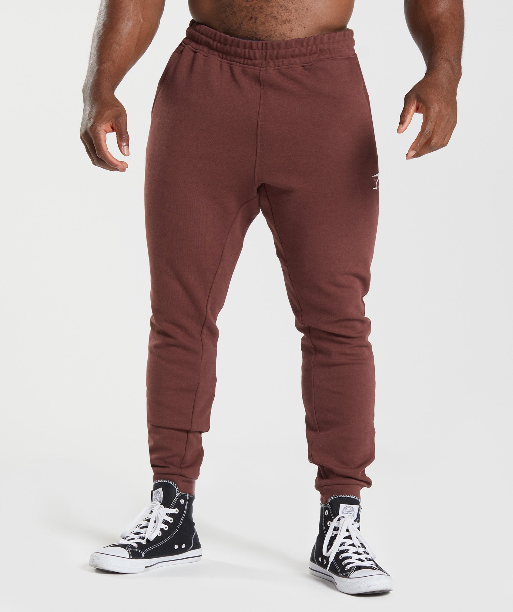 Pantalones Jogger Gymshark React Hombre Marrones | 6739805-JB