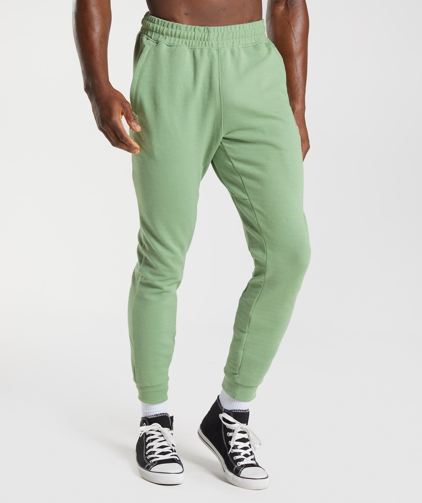 Pantalones Jogger Gymshark React Hombre Verde | 7594806-SG