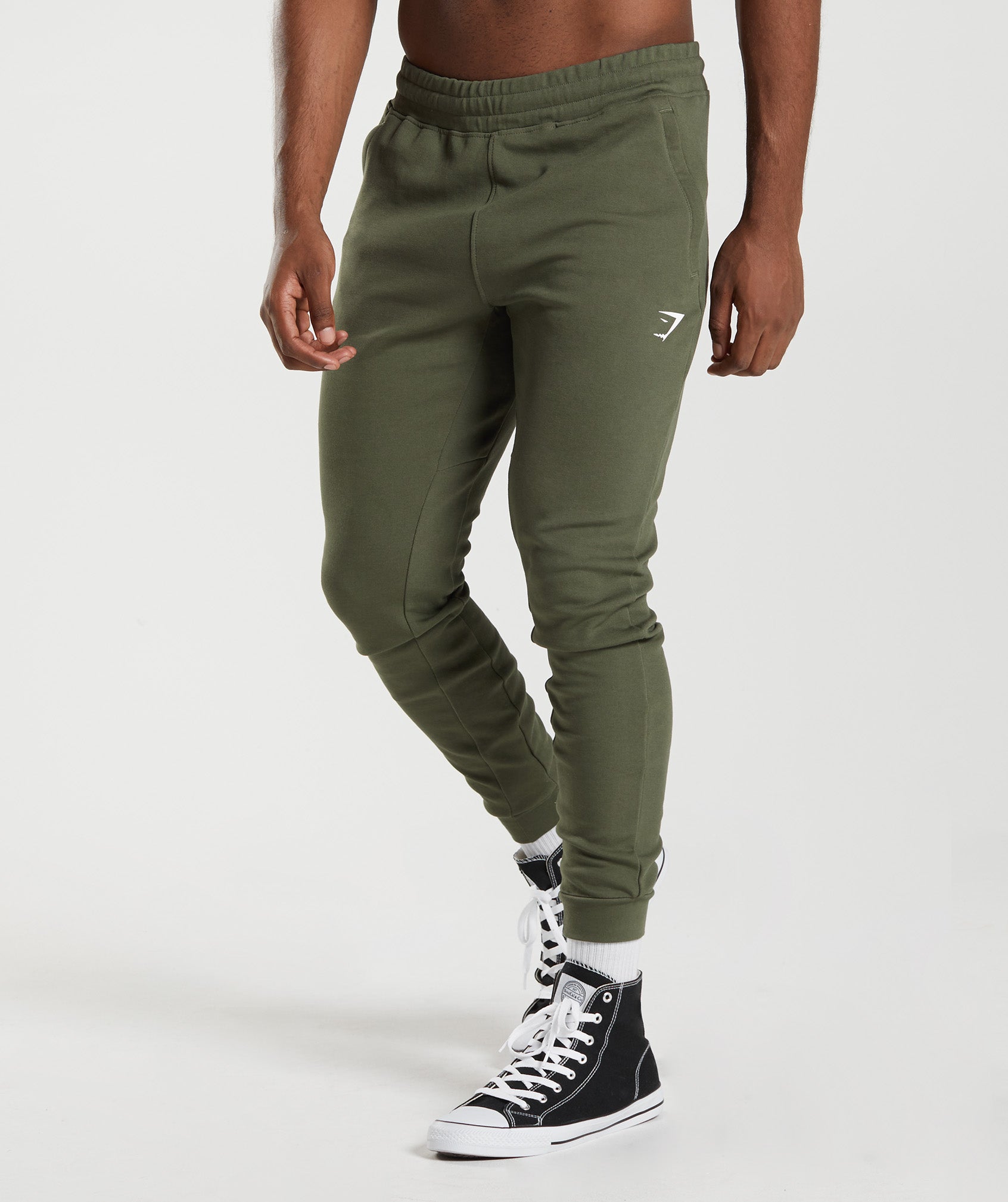 Pantalones Jogger Gymshark React Hombre Verde Oliva | 8729630-FZ