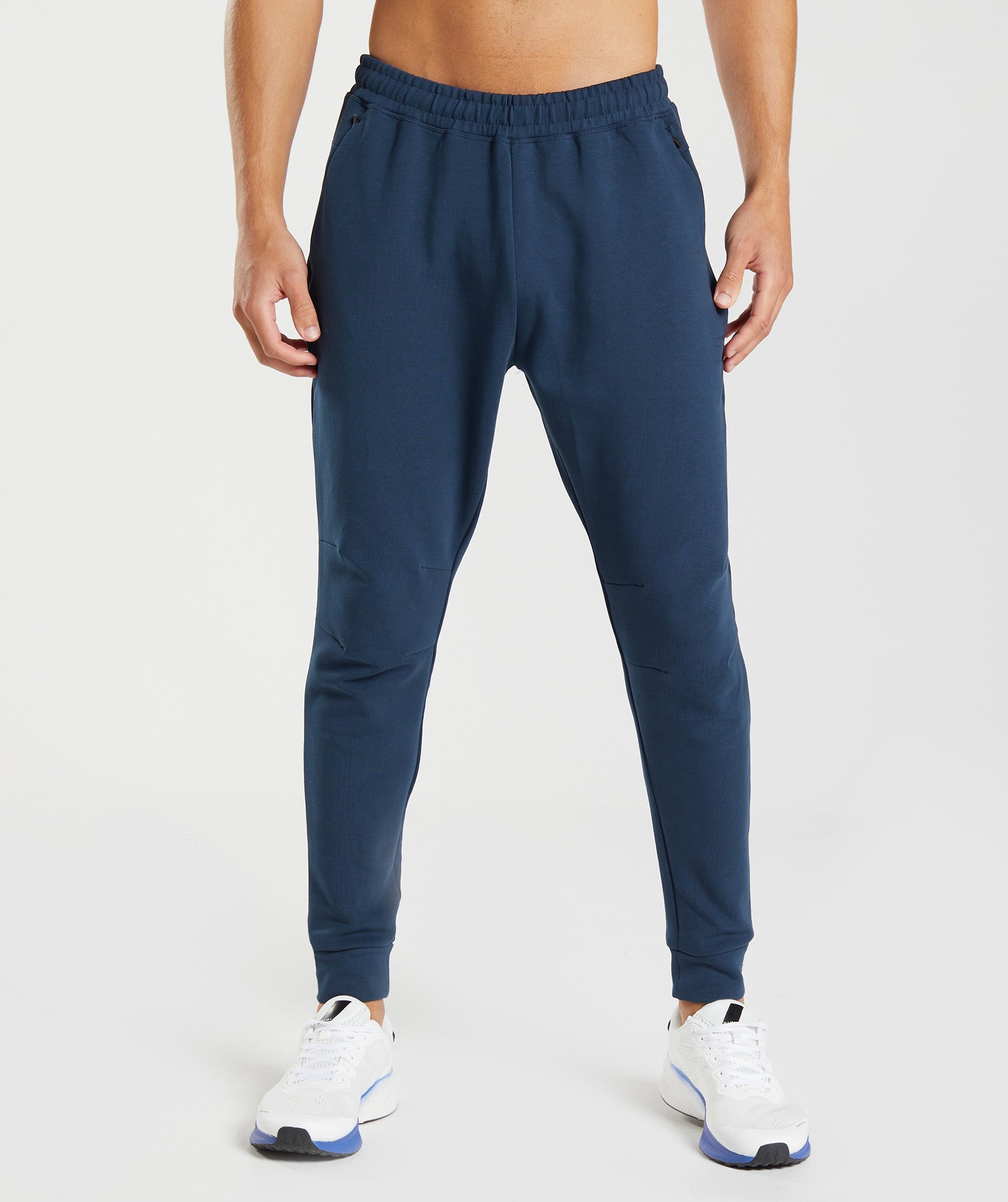 Pantalones Jogger Gymshark Rest Day Knit Hombre Azul Marino | 8239405-DP