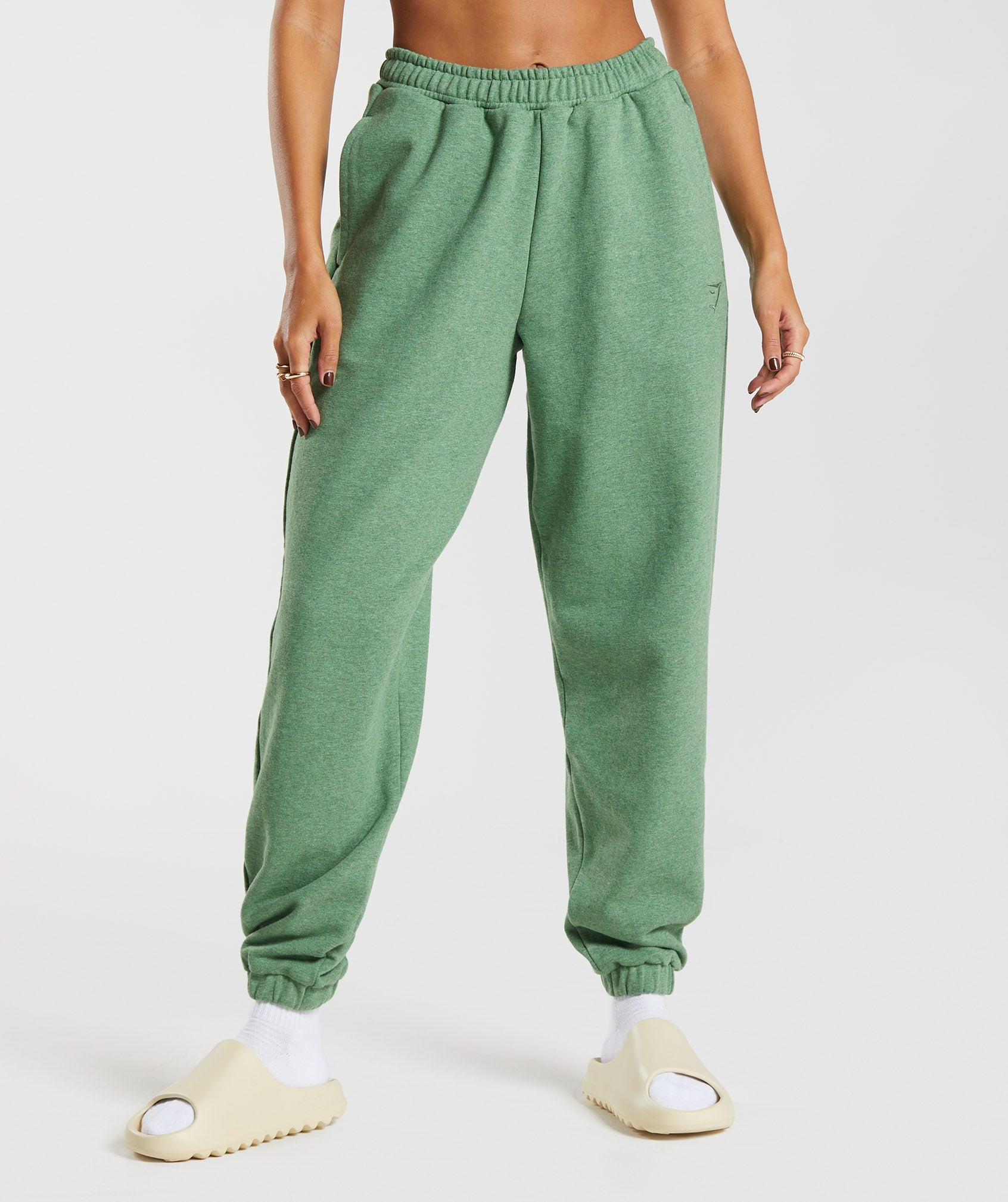 Pantalones Jogger Gymshark Rest Day Sweats Mujer Verde | 4763519-TB