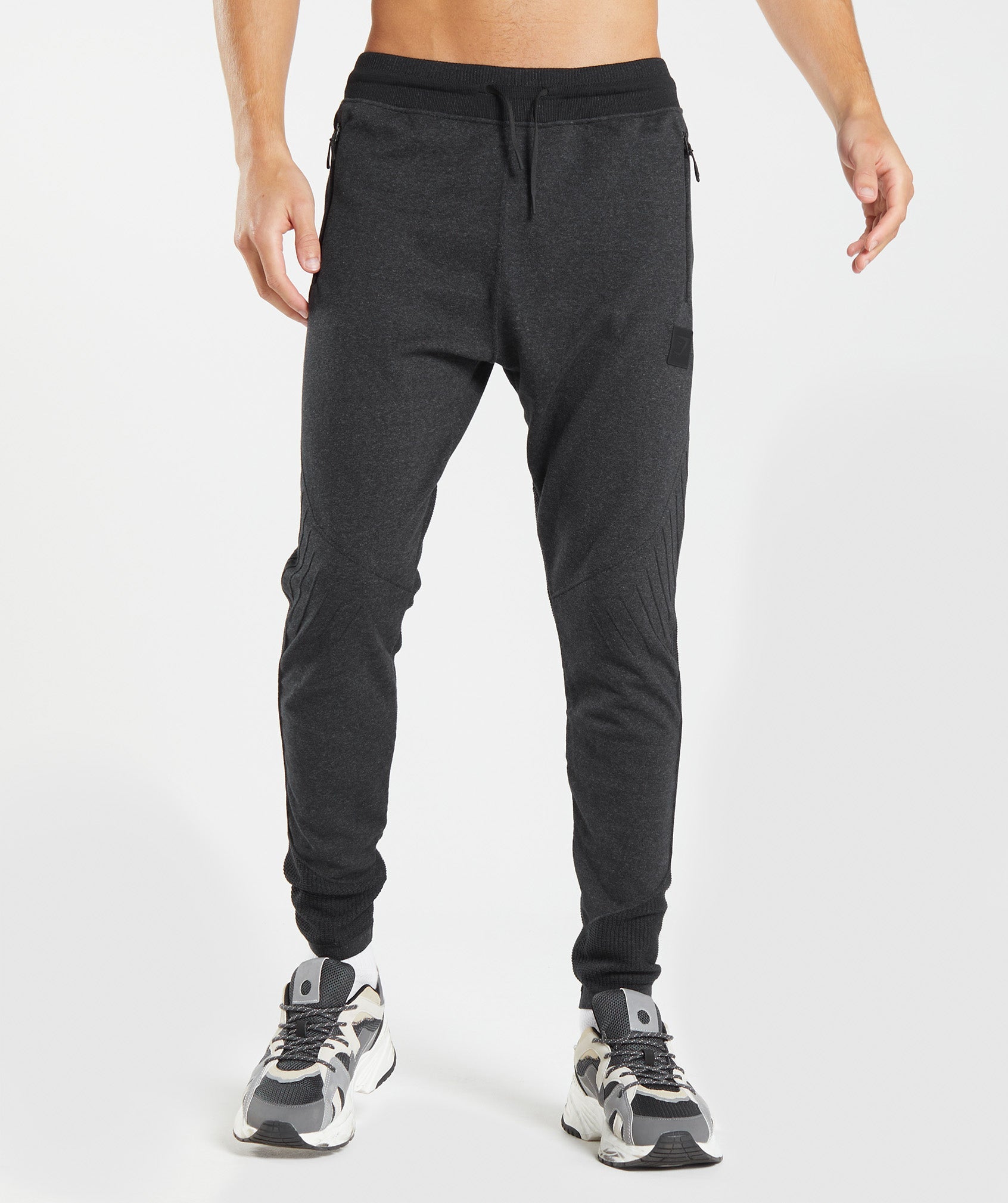 Pantalones Jogger Gymshark Retake Knit Hombre Negras | 1250487-BL