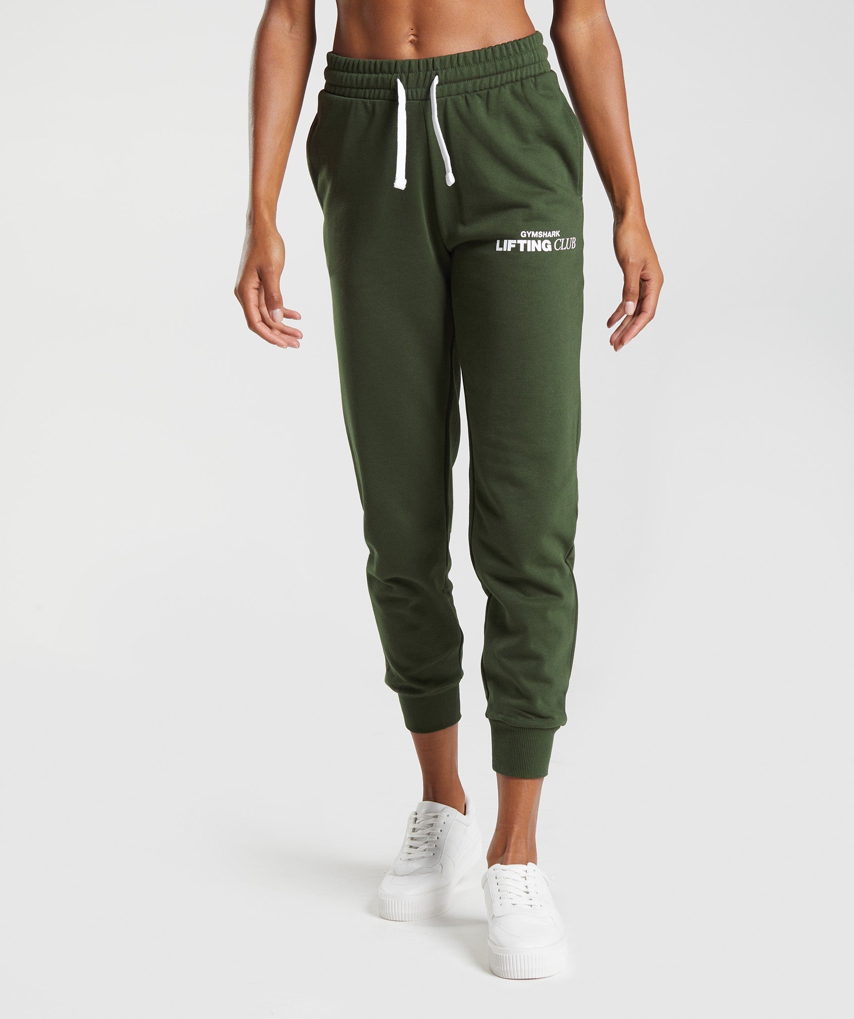 Pantalones Jogger Gymshark Social Club Mujer Verde Oliva | 4031295-QS