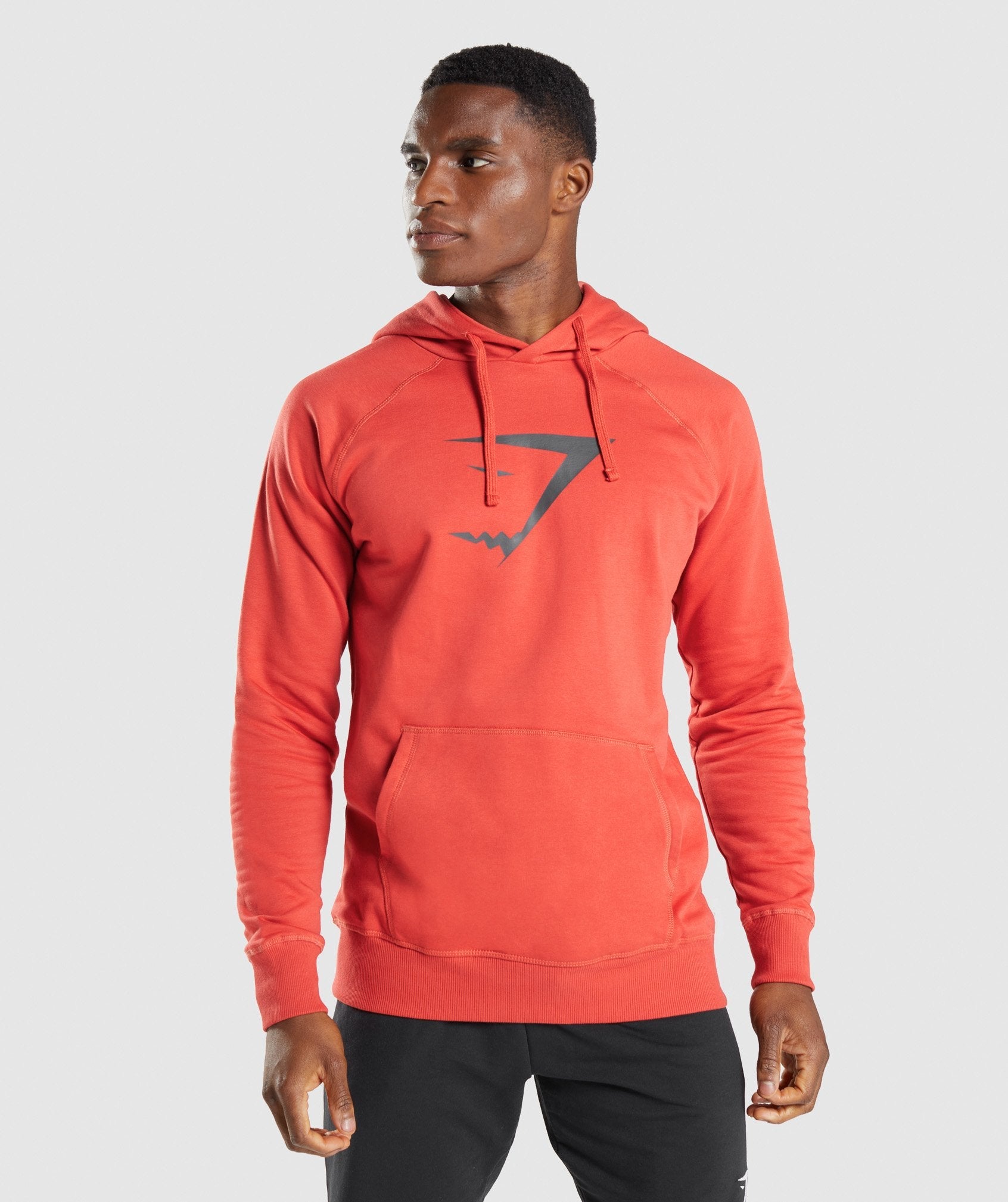 Sudadera Con Capucha Gymshark Sharkhead Infill Hombre Rojas | 2316975-ER