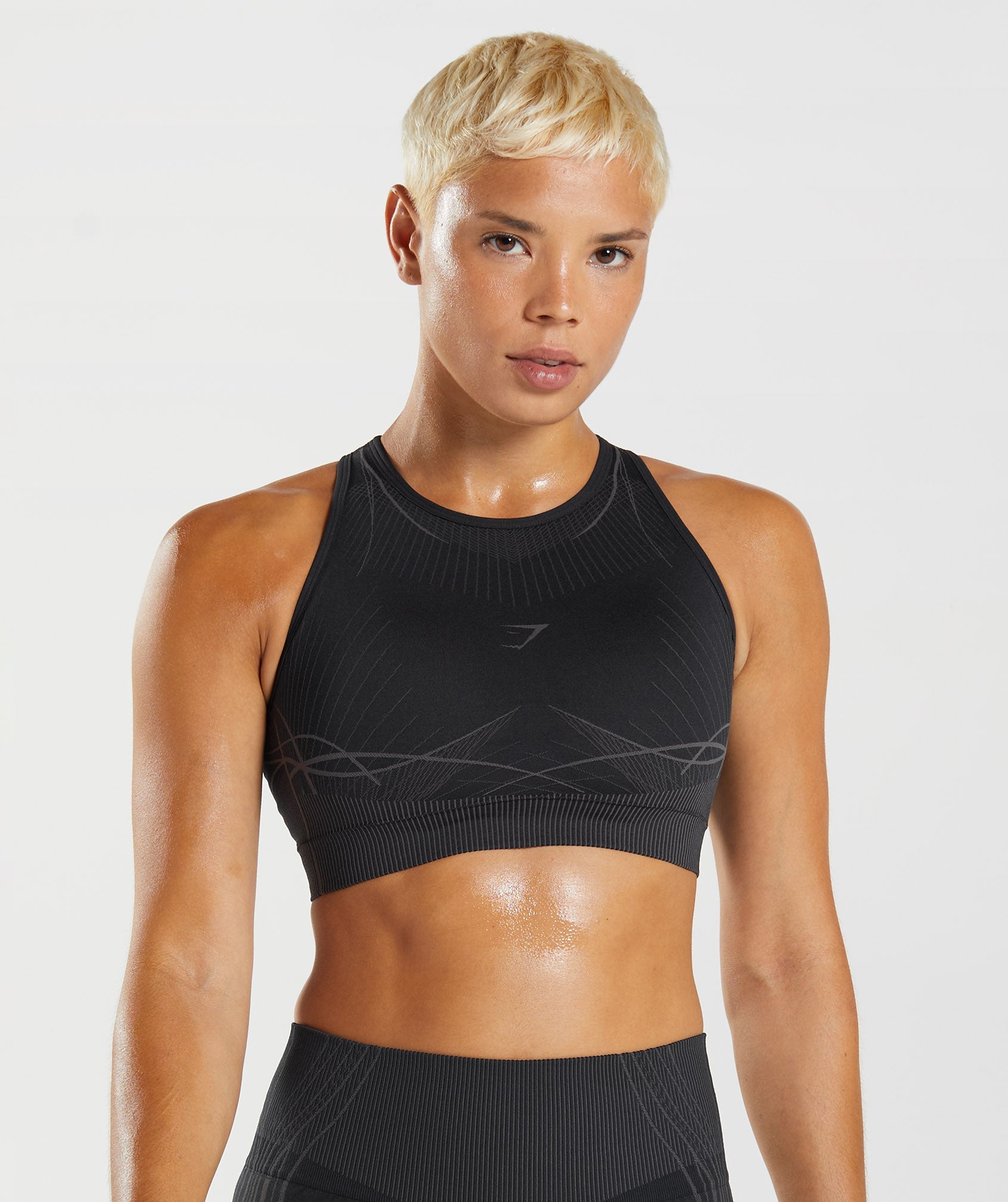 Sujetadores Deportivos Gymshark Apex Seamless Mujer Negras | 1827046-NW