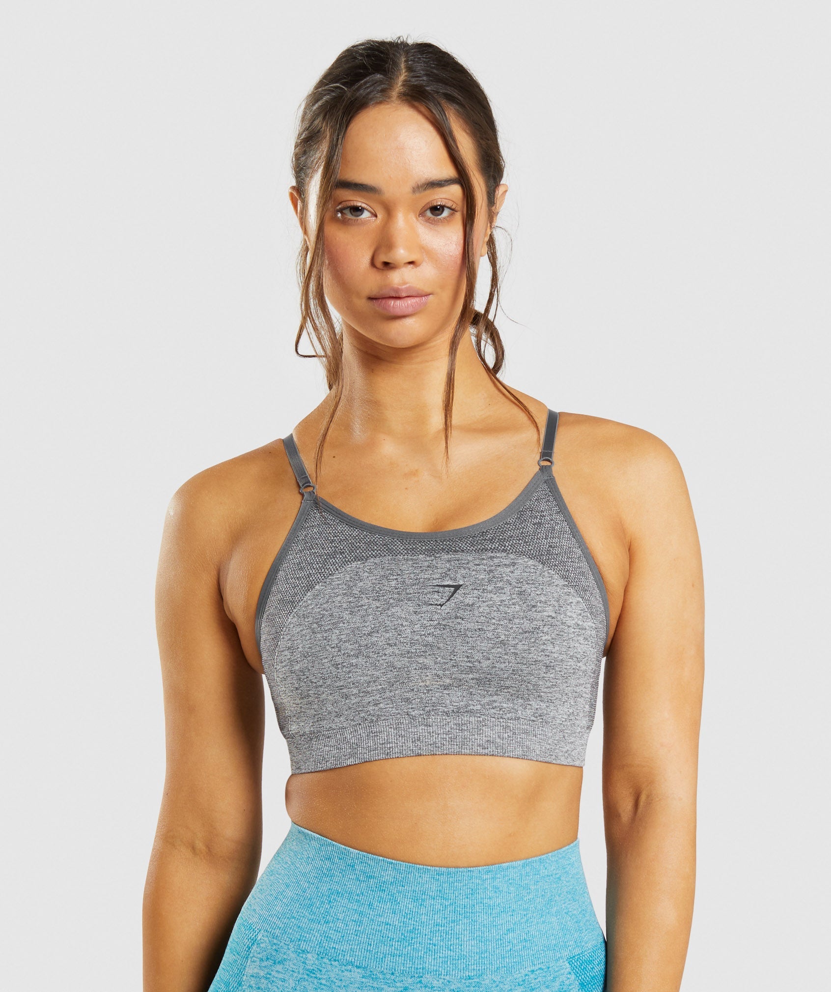 Sujetadores Deportivos Gymshark Flex Tiras Mujer Gris | 7098541-LZ