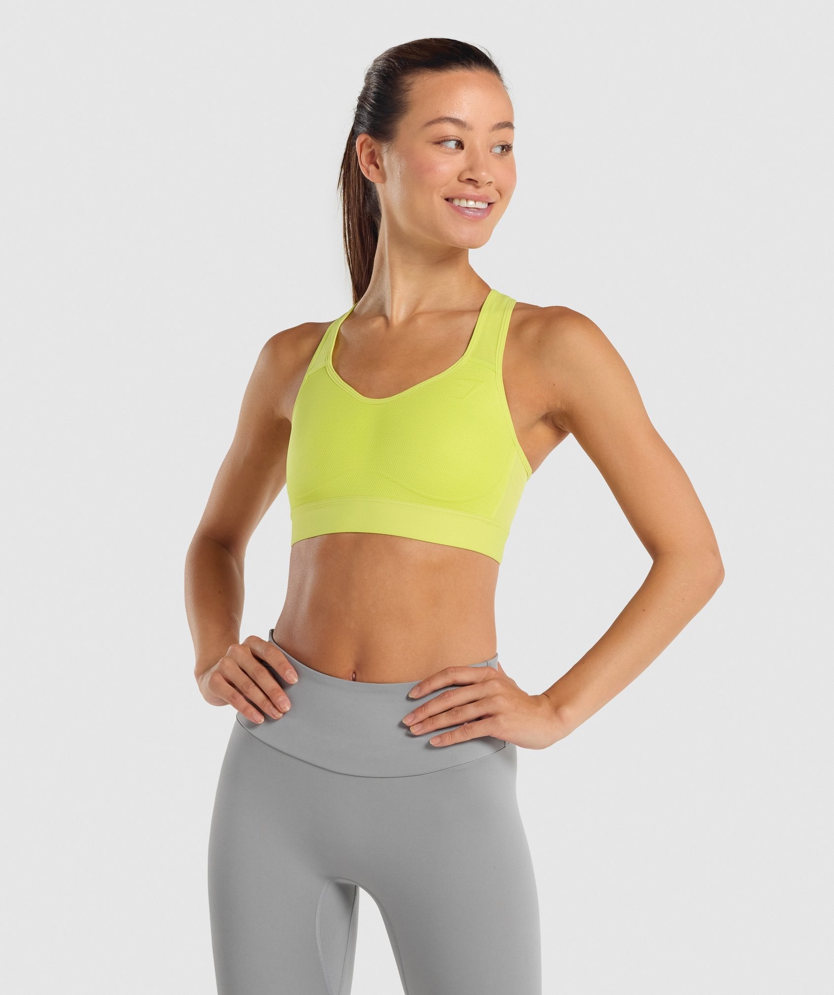 Sujetadores Deportivos Gymshark Ligeros High Support Mujer Amarillo | 2689731-YO