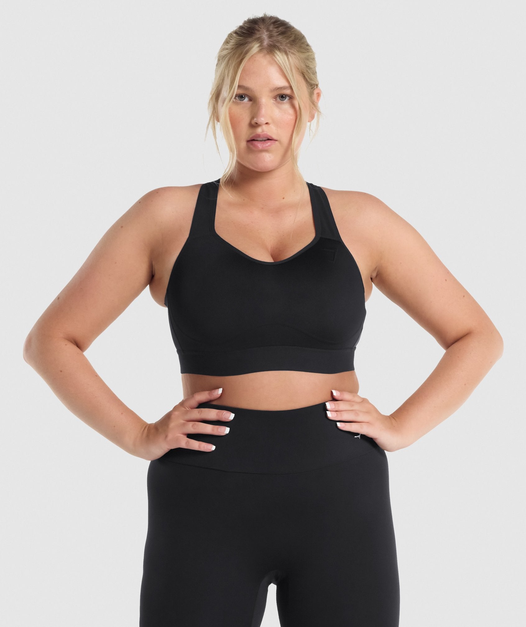 Sujetadores Deportivos Gymshark Ligeros High Support Mujer Negras | 8901426-SZ