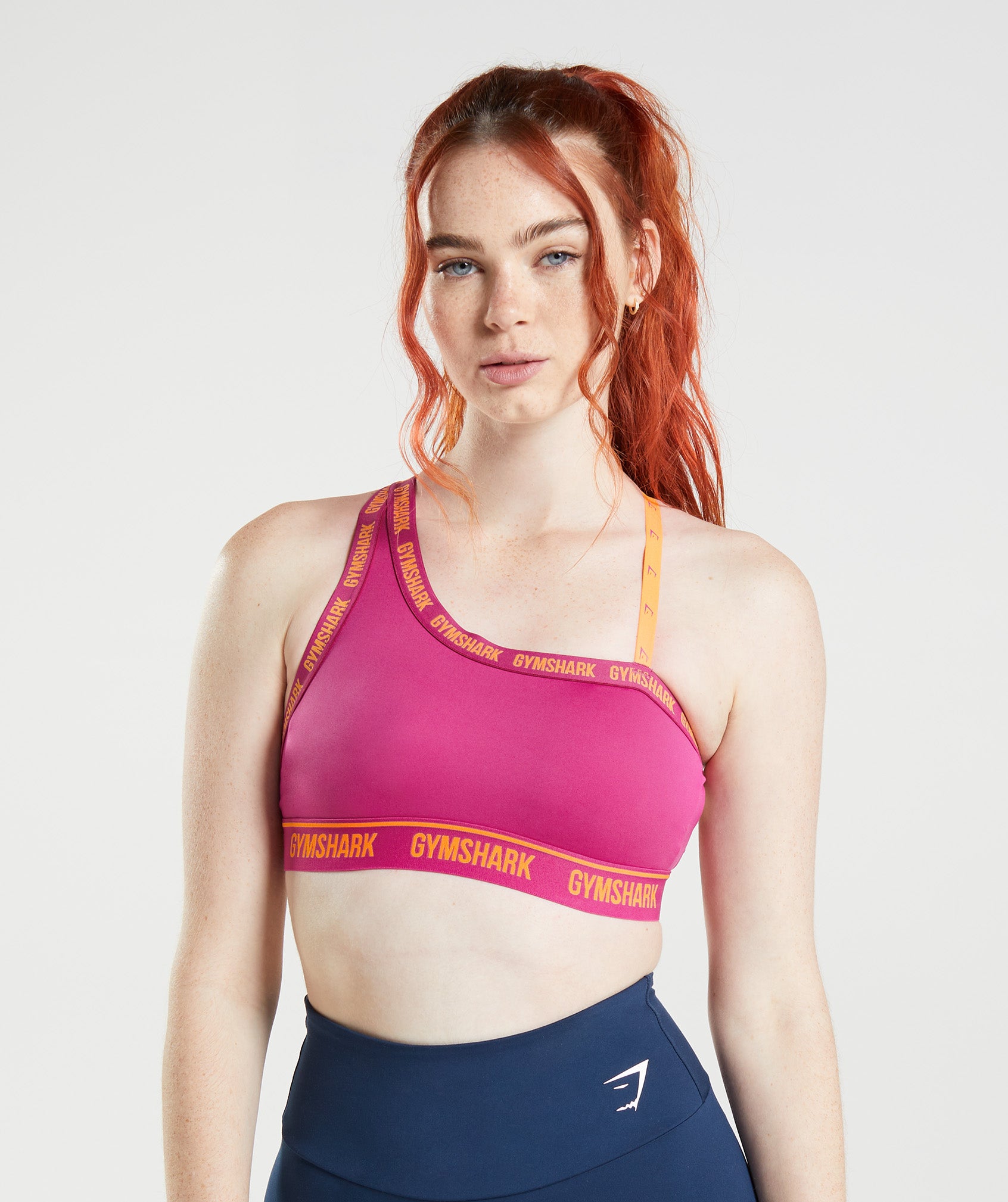 Sujetadores Deportivos Gymshark Strike Mujer Rosas Naranjas | 4210365-EK